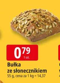 bułka ze słonecznikiem