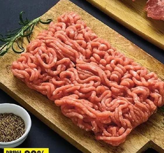 mięso mielone z szynki