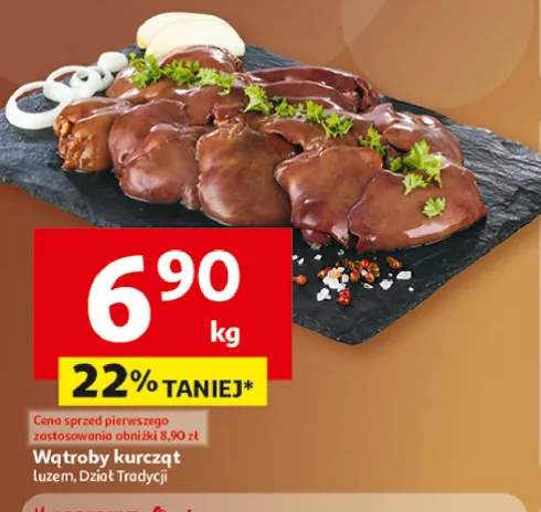 wątróbka z kurczaka