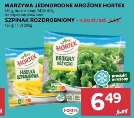 warzywa mrożone