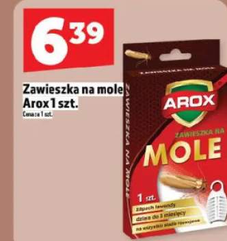 zawieszka antymolowa