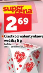Ciastko z walentynkową wróżbą 6 g
