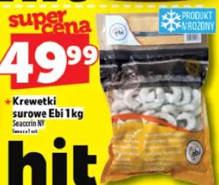 Krewetki surowe Ebi 1 kg