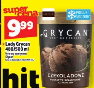 Lody Grycan 480/500 ml