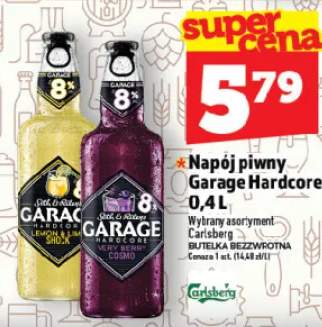 Napój piwny Garage Hardcore 0,4 l