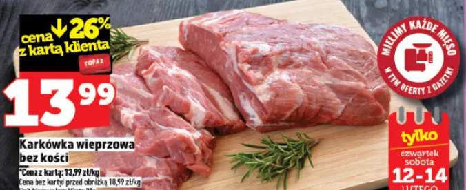 Karkówka wieprzowa bez kości