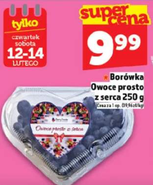 Borówka Owoce prosto z serca 250 g