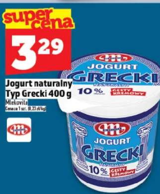 Jogurt naturalny Typ Grecki 400 g 10%