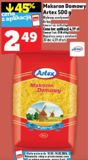 Makaron Domowy Artex 500 g