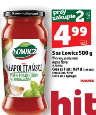 Sos Łowicz 500 g