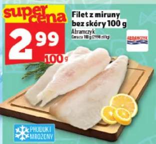 Filet z miruny bez skóry 100 g
