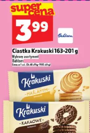 Ciastka Krakuski 163-201 g