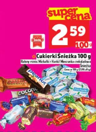 Cukierki Śnieżka 100 g