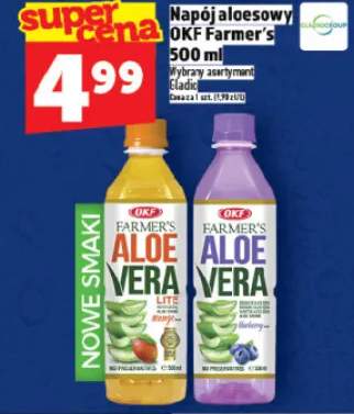 Napój aloesowy OKF Farmer's 500 ml