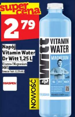 Napój Vitamin Water Dr Witt 1,25L