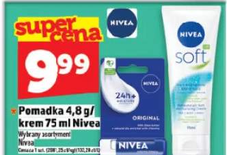 Pomadka/krem Nivea 4,8 g/75 ml