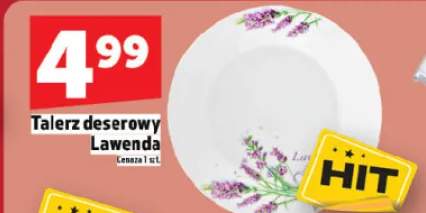 Talerz deserowy Lawenda