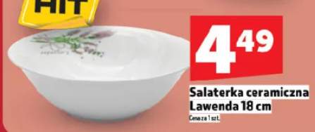 Salaterka ceramiczna Lawenda 18 cm