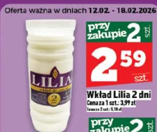 Wkład Lilia 2 dni