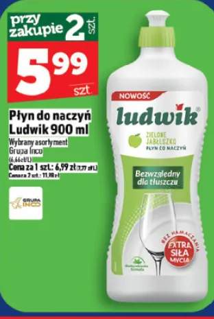Płyn do naczyń Ludwik 900 ml