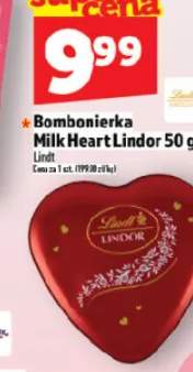Bombonierka Milk Heart Lindor 50 g