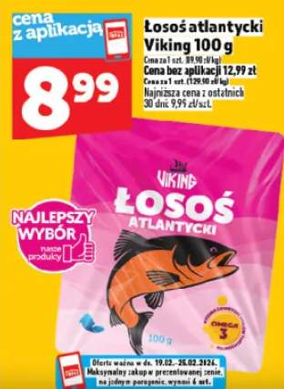 Łosoś atlantycki Viking 100g