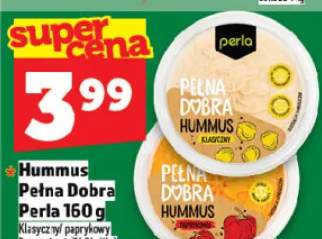 Hummus klasyczny/paprykowy Pełna Dobra