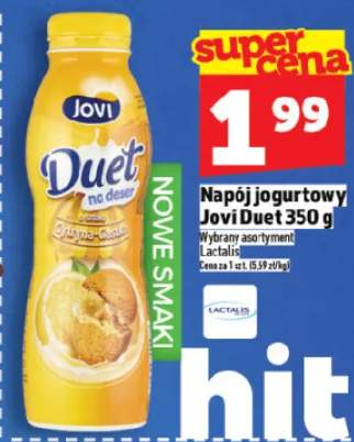 Napój jogurtowy Duet