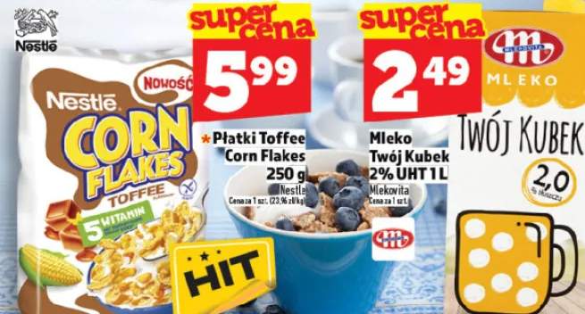 Mleko Twój Kubek 2% UHT