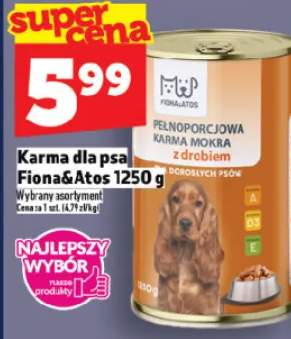 Karma dla psa pełnoporcjowa karma mokra z drobiem