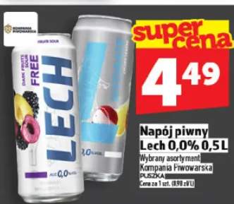 Napój piwny Lech 0.0% Free Premium