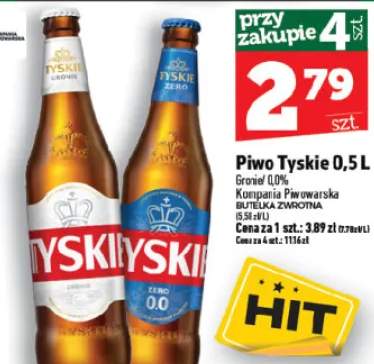 Piwo Tyskie Zero
