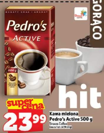 Kawa mielona Pedro's Active