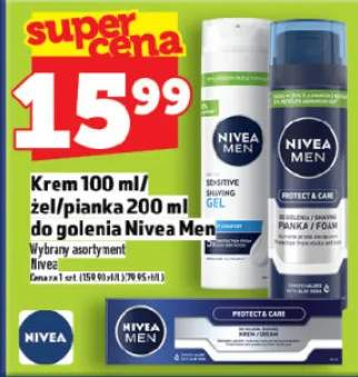 Żel / pianka do golenia Nivea Men