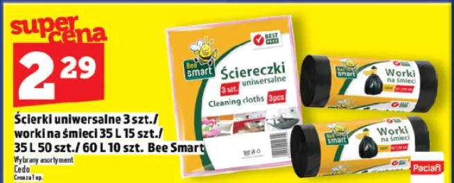 Ścierki uniwersalne Bee Smart