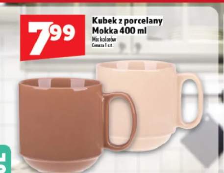 Kubek z porcelany Mokka 400 ml