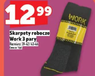 Skarpety robocze Work 3 pary