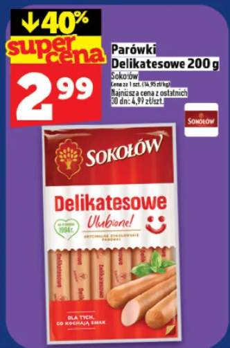 Parówki delikatesowe