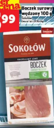 Boczek surowy wędzony
