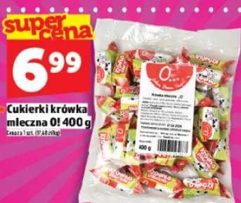 Cukierki krówka mleczna