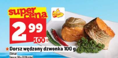 Dorsz wędzoną dzwonka