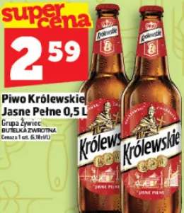 Piwo Królewskie Jasne Pełne