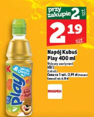 Napój Kubuś Play