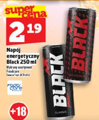 Napój energetyczny Black