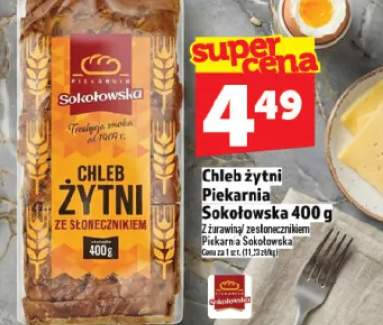 Chleb żytni ze słonecznikiem