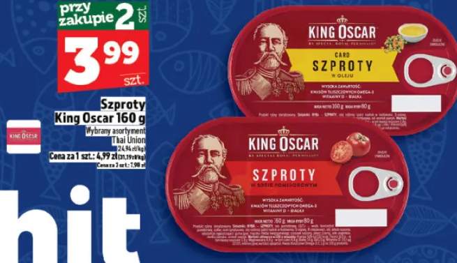 Szproty King Oscar