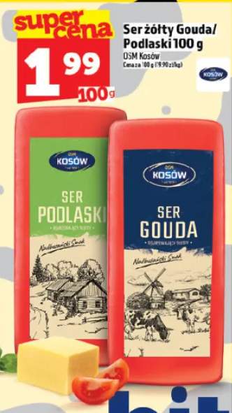Ser żółty Gouda/Podlaski