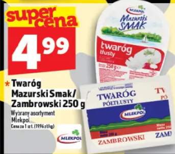 Twaróg Mazurski Smak/Zambrowski
