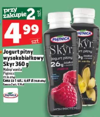 Jogurt pitny wysokobiałkowy Skyr