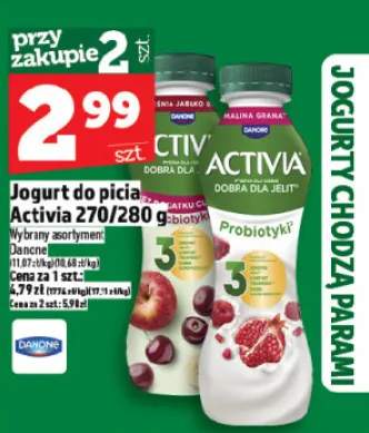 Jogurt do picia Activia